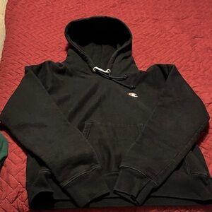 Champion Men's Black Pullover Hoodie